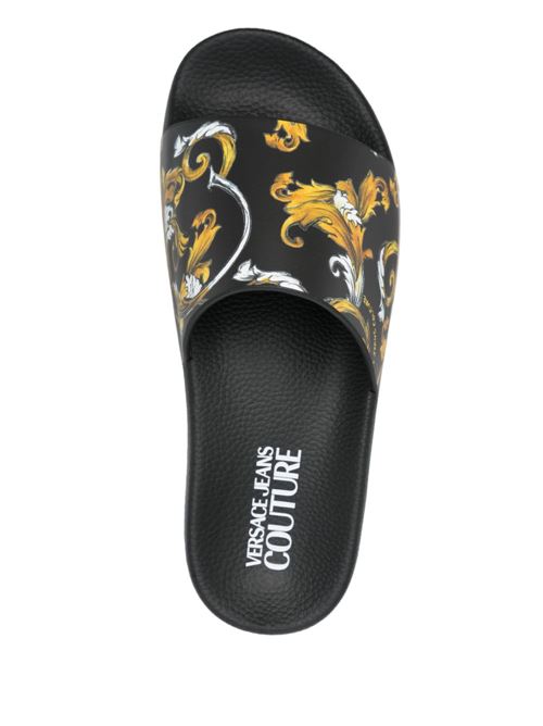 Ciabatta donna in gomma Versace jeans Couture | 78VA3SQ3ZS365G89